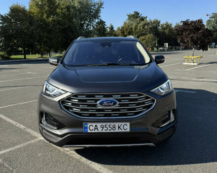 Сірий Форд Едж, об'ємом двигуна 2 л та пробігом 58 тис. км за 17350 $, фото 1 на Automoto.ua