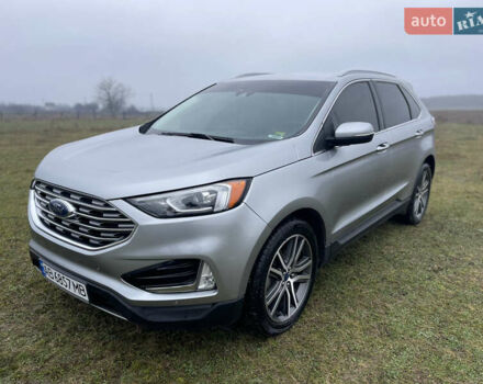 Серый Форд Эдж, объемом двигателя 2 л и пробегом 28 тыс. км за 19300 $, фото 5 на Automoto.ua