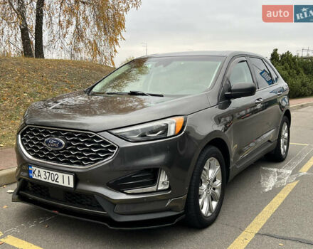 Серый Форд Эдж, объемом двигателя 2 л и пробегом 66 тыс. км за 20500 $, фото 10 на Automoto.ua