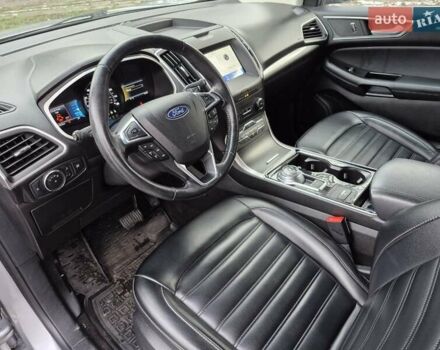 Серый Форд Эдж, объемом двигателя 2 л и пробегом 143 тыс. км за 16500 $, фото 13 на Automoto.ua