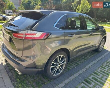 Серый Форд Эдж, объемом двигателя 2 л и пробегом 114 тыс. км за 20500 $, фото 2 на Automoto.ua