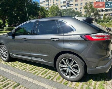 Серый Форд Эдж, объемом двигателя 2 л и пробегом 114 тыс. км за 20500 $, фото 1 на Automoto.ua