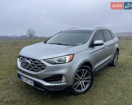 Серый Форд Эдж, объемом двигателя 2 л и пробегом 28 тыс. км за 19300 $, фото 6 на Automoto.ua