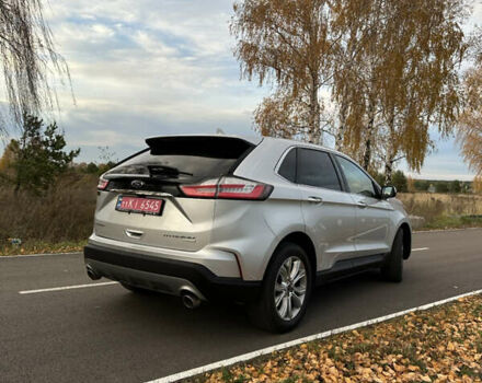 Серый Форд Эдж, объемом двигателя 2 л и пробегом 136 тыс. км за 18500 $, фото 18 на Automoto.ua