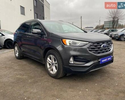 Серый Форд Эдж, объемом двигателя 2 л и пробегом 79 тыс. км за 23500 $, фото 1 на Automoto.ua