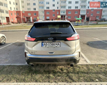 Серый Форд Эдж, объемом двигателя 2 л и пробегом 126 тыс. км за 20450 $, фото 1 на Automoto.ua