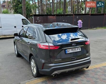 Серый Форд Эдж, объемом двигателя 2 л и пробегом 108 тыс. км за 17700 $, фото 17 на Automoto.ua