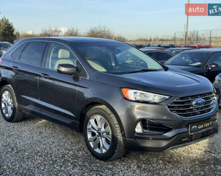 Сірий Форд Едж, об'ємом двигуна 2 л та пробігом 122 тис. км за 19500 $, фото 1 на Automoto.ua