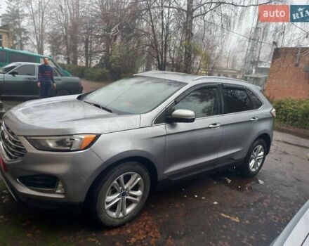 Серый Форд Эдж, объемом двигателя 2 л и пробегом 28 тыс. км за 21999 $, фото 22 на Automoto.ua