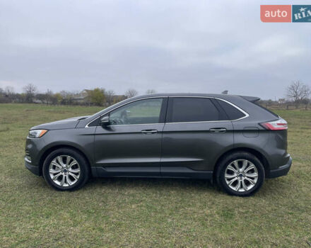 Серый Форд Эдж, объемом двигателя 2 л и пробегом 93 тыс. км за 19600 $, фото 10 на Automoto.ua