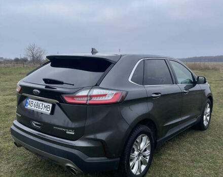 Серый Форд Эдж, объемом двигателя 2 л и пробегом 93 тыс. км за 19600 $, фото 15 на Automoto.ua