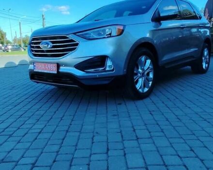 Серый Форд Эдж, объемом двигателя 2 л и пробегом 121 тыс. км за 19900 $, фото 3 на Automoto.ua