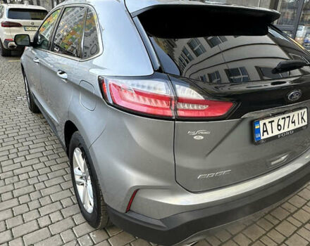 Серый Форд Эдж, объемом двигателя 2 л и пробегом 123 тыс. км за 17300 $, фото 13 на Automoto.ua