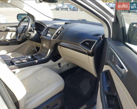 Серый Форд Эдж, объемом двигателя 2 л и пробегом 213 тыс. км за 14500 $, фото 5 на Automoto.ua