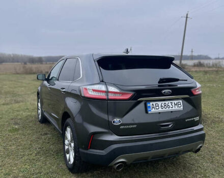 Серый Форд Эдж, объемом двигателя 2 л и пробегом 93 тыс. км за 19600 $, фото 16 на Automoto.ua