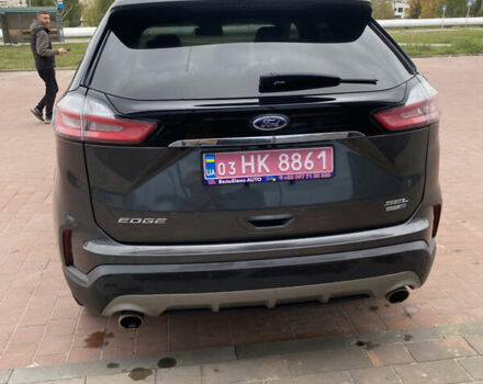 Серый Форд Эдж, объемом двигателя 2 л и пробегом 151 тыс. км за 18699 $, фото 6 на Automoto.ua