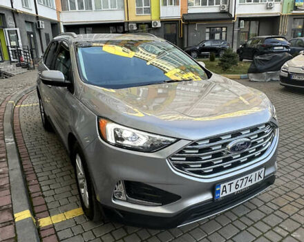 Серый Форд Эдж, объемом двигателя 2 л и пробегом 123 тыс. км за 17300 $, фото 3 на Automoto.ua