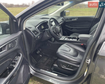 Серый Форд Эдж, объемом двигателя 2 л и пробегом 93 тыс. км за 19600 $, фото 26 на Automoto.ua