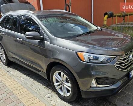 Серый Форд Эдж, объемом двигателя 2 л и пробегом 108 тыс. км за 17700 $, фото 3 на Automoto.ua