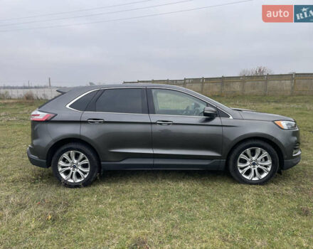 Серый Форд Эдж, объемом двигателя 2 л и пробегом 93 тыс. км за 19600 $, фото 7 на Automoto.ua