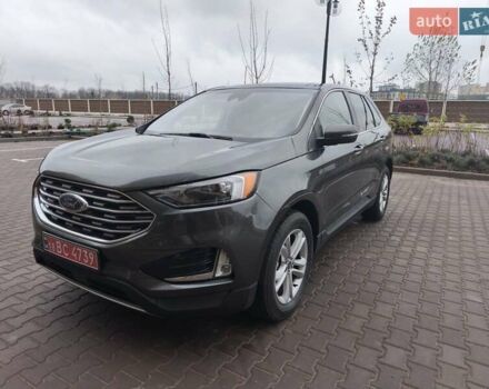 Серый Форд Эдж, объемом двигателя 2 л и пробегом 35 тыс. км за 18300 $, фото 2 на Automoto.ua