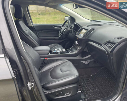 Серый Форд Эдж, объемом двигателя 2 л и пробегом 93 тыс. км за 19600 $, фото 22 на Automoto.ua