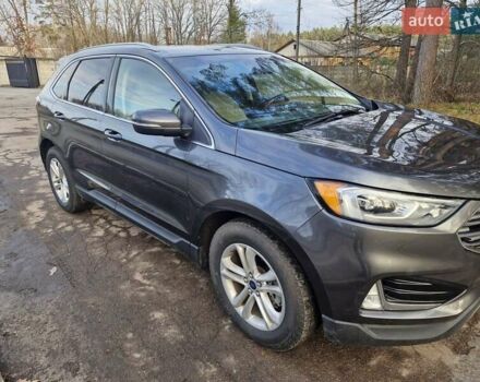 Серый Форд Эдж, объемом двигателя 2 л и пробегом 98 тыс. км за 17800 $, фото 2 на Automoto.ua