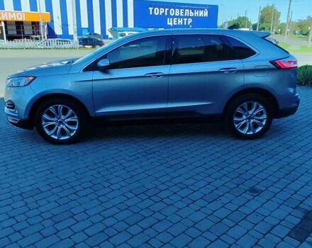 Серый Форд Эдж, объемом двигателя 2 л и пробегом 121 тыс. км за 19900 $, фото 4 на Automoto.ua