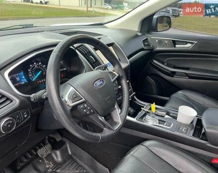 Серый Форд Эдж, объемом двигателя 2 л и пробегом 78 тыс. км за 16500 $, фото 9 на Automoto.ua