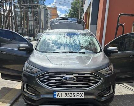 Серый Форд Эдж, объемом двигателя 2 л и пробегом 108 тыс. км за 17700 $, фото 5 на Automoto.ua