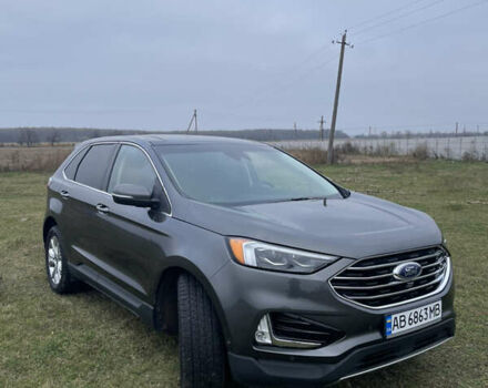 Серый Форд Эдж, объемом двигателя 2 л и пробегом 93 тыс. км за 19600 $, фото 3 на Automoto.ua