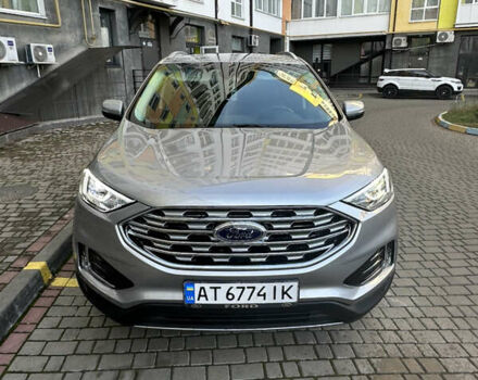 Серый Форд Эдж, объемом двигателя 2 л и пробегом 123 тыс. км за 17300 $, фото 2 на Automoto.ua