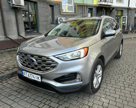 Серый Форд Эдж, объемом двигателя 2 л и пробегом 123 тыс. км за 17300 $, фото 1 на Automoto.ua