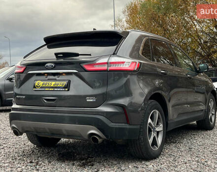 Серый Форд Эдж, объемом двигателя 2 л и пробегом 70 тыс. км за 19800 $, фото 5 на Automoto.ua