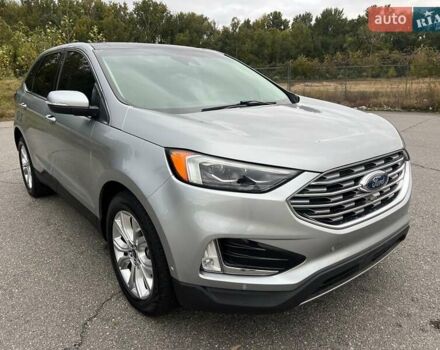 Серый Форд Эдж, объемом двигателя 2 л и пробегом 78 тыс. км за 16500 $, фото 2 на Automoto.ua