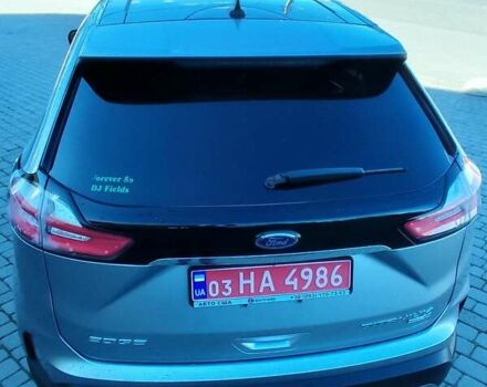 Серый Форд Эдж, объемом двигателя 2 л и пробегом 121 тыс. км за 19900 $, фото 8 на Automoto.ua