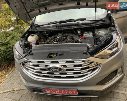 Серый Форд Эдж, объемом двигателя 2 л и пробегом 150 тыс. км за 15900 $, фото 10 на Automoto.ua