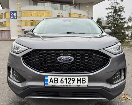 Серый Форд Эдж, объемом двигателя 2 л и пробегом 127 тыс. км за 19200 $, фото 1 на Automoto.ua