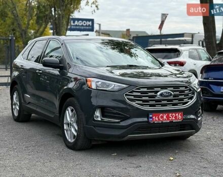 Серый Форд Эдж, объемом двигателя 2 л и пробегом 132 тыс. км за 21000 $, фото 5 на Automoto.ua