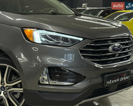 Серый Форд Эдж, объемом двигателя 2 л и пробегом 46 тыс. км за 23999 $, фото 4 на Automoto.ua