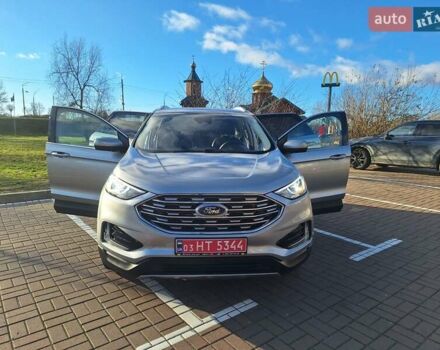 Сірий Форд Едж, об'ємом двигуна 2 л та пробігом 110 тис. км за 17499 $, фото 14 на Automoto.ua