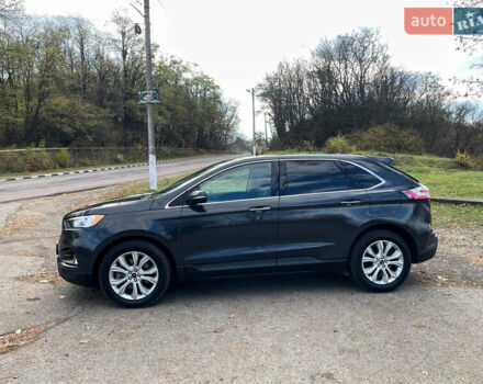 Серый Форд Эдж, объемом двигателя 2 л и пробегом 129 тыс. км за 18999 $, фото 9 на Automoto.ua