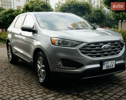 Серый Форд Эдж, объемом двигателя 2 л и пробегом 202 тыс. км за 18700 $, фото 6 на Automoto.ua