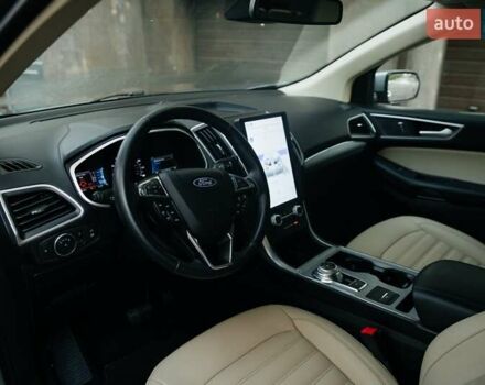 Серый Форд Эдж, объемом двигателя 2 л и пробегом 202 тыс. км за 18700 $, фото 17 на Automoto.ua