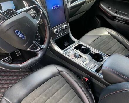 Серый Форд Эдж, объемом двигателя 2 л и пробегом 139 тыс. км за 19400 $, фото 9 на Automoto.ua