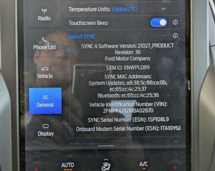Серый Форд Эдж, объемом двигателя 0 л и пробегом 30 тыс. км за 13300 $, фото 8 на Automoto.ua