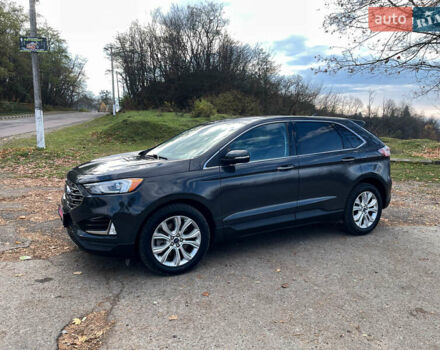 Серый Форд Эдж, объемом двигателя 2 л и пробегом 129 тыс. км за 18999 $, фото 10 на Automoto.ua