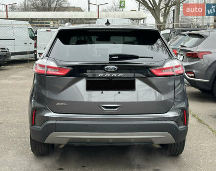 Серый Форд Эдж, объемом двигателя 2 л и пробегом 111 тыс. км за 22999 $, фото 7 на Automoto.ua