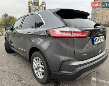 Серый Форд Эдж, объемом двигателя 2 л и пробегом 127 тыс. км за 19200 $, фото 7 на Automoto.ua