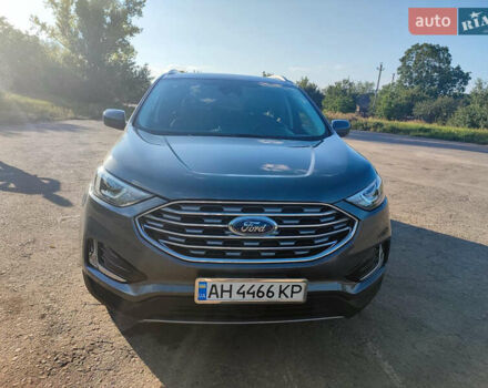 Серый Форд Эдж, объемом двигателя 2 л и пробегом 85 тыс. км за 22300 $, фото 1 на Automoto.ua